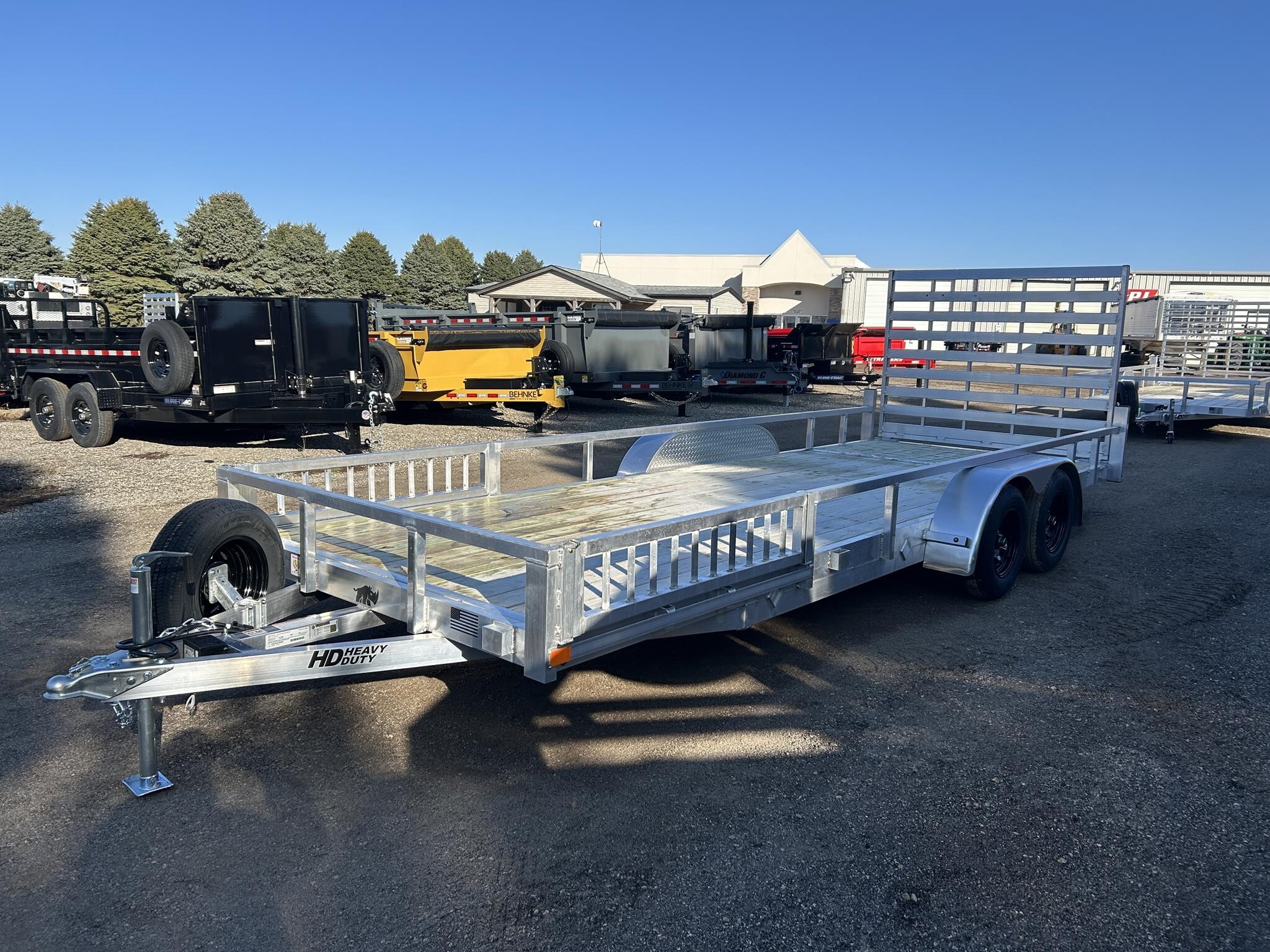 2026 BLACK RHINO EXT 81"X20' 7K TA ALUMINUM UTILITY FLATBED TRAILER in Pecatonica, IL