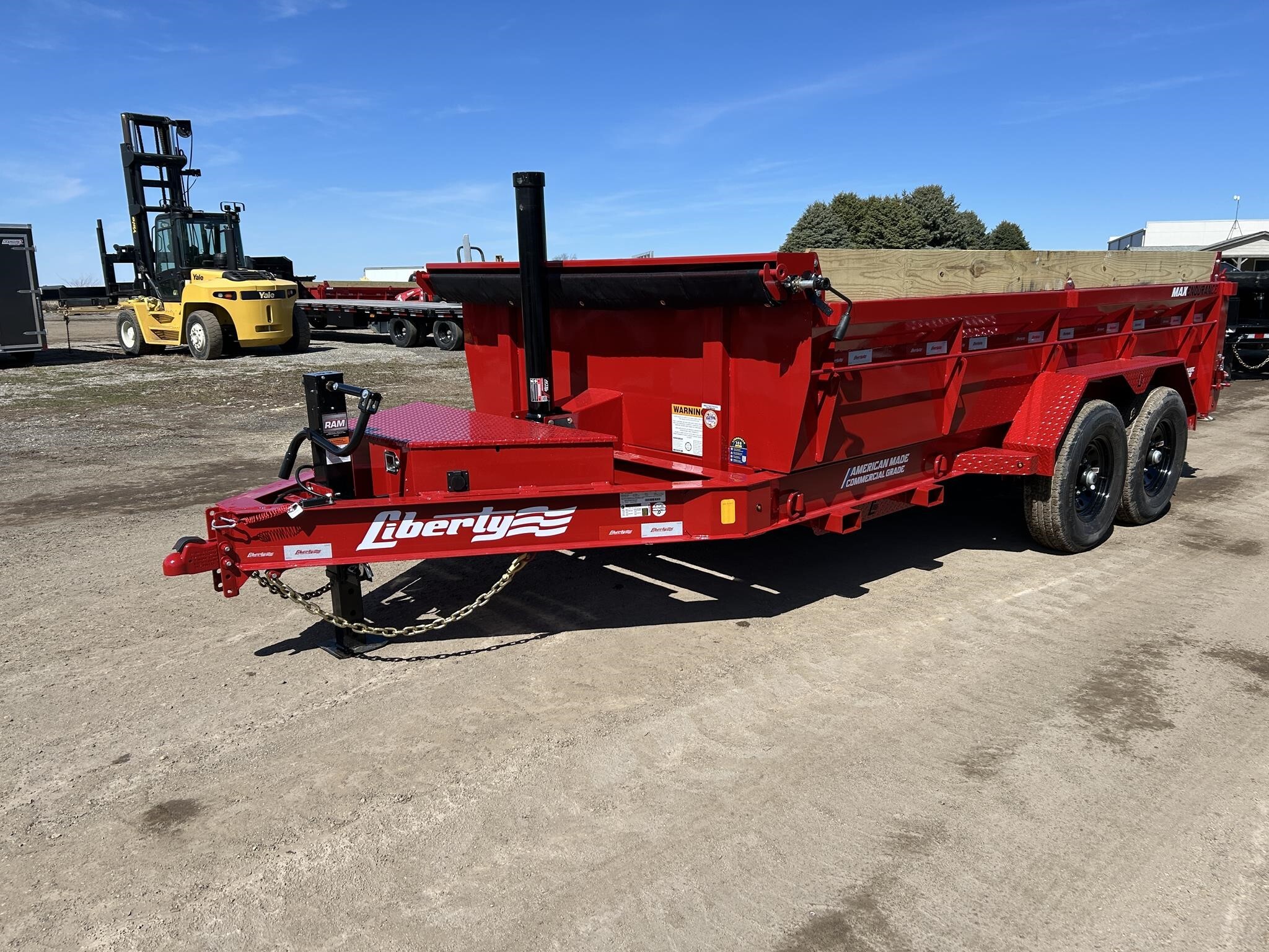 2026 LIBERTY LD 83"X14' 15.4K TELESCOPIC DUMP TRAILER in Pecatonica, IL
