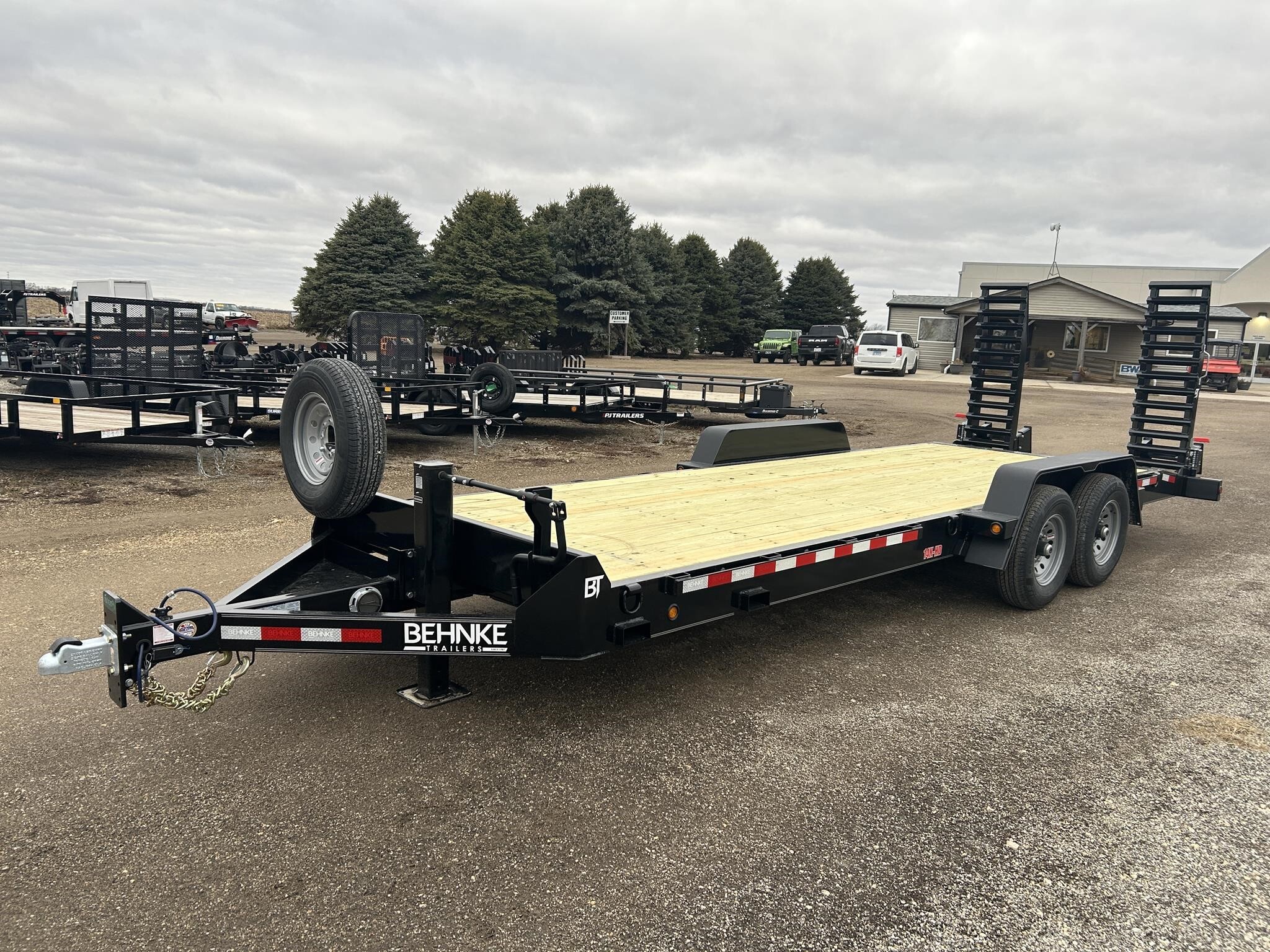 2026 BEHNKE CBCT 83"X22' 14K EQUIPMENT FLATBED TRAILER in Pecatonica, IL