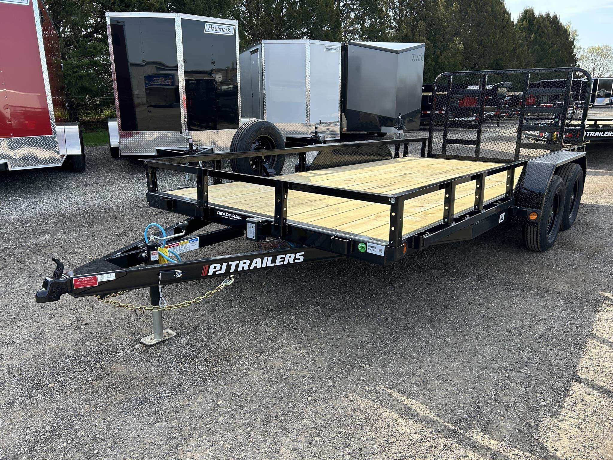 2026 PJ UL 83"X12' 7K TA UTILITY FLATBED TRAILER in Pecatonica, IL