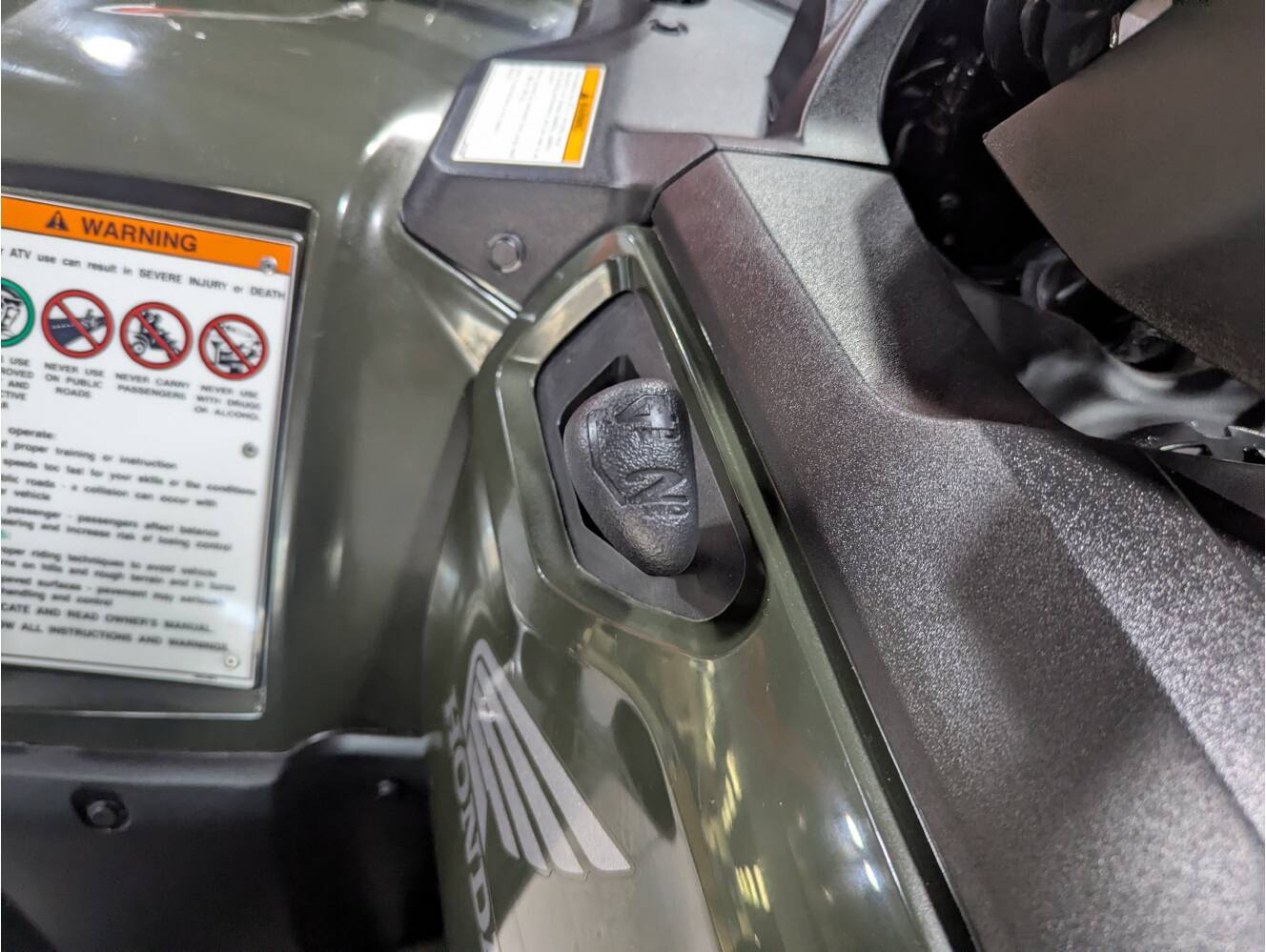 A photo of this 2027 Honda FourTrax Rancher 4x4 Automatic DCT EPS