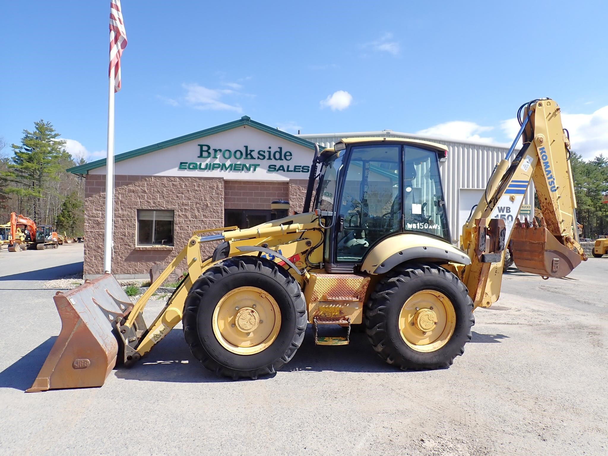 2006 KOMATSU WB150AWS-2N in Phillipston, MA