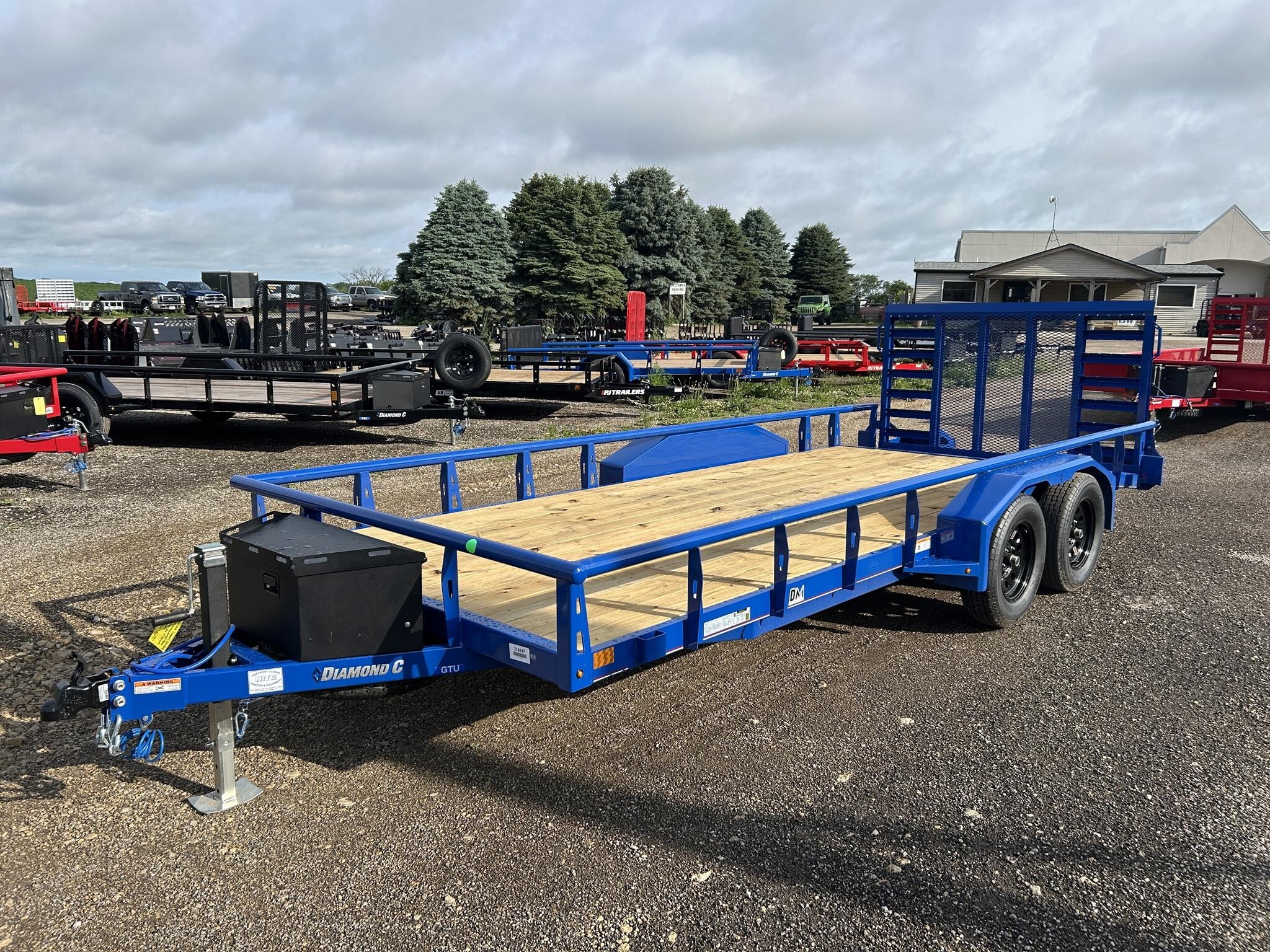 2026 DIAMOND C GTU 83"X18' 7K TA UTILITY FLATBED TRAILER in Pecatonica, IL