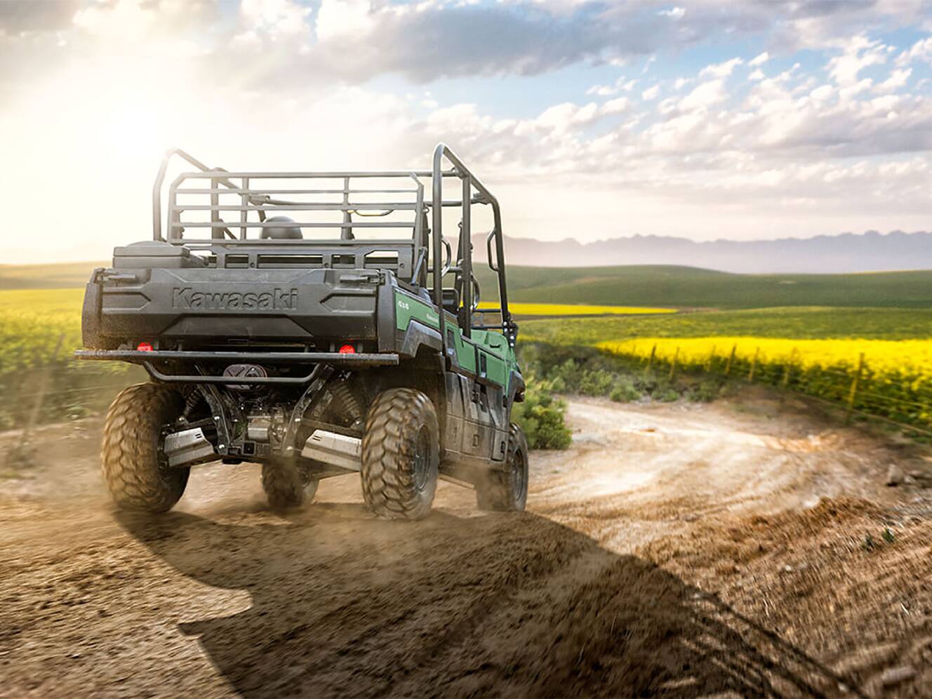 A photo of this 2025 Kawasaki MULE PRO-FXT™ 820 EPS