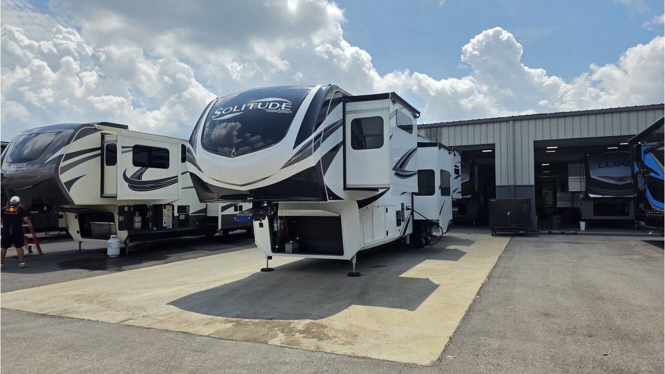A photo of this 2024 Grand Design SOLITUDE 390RK