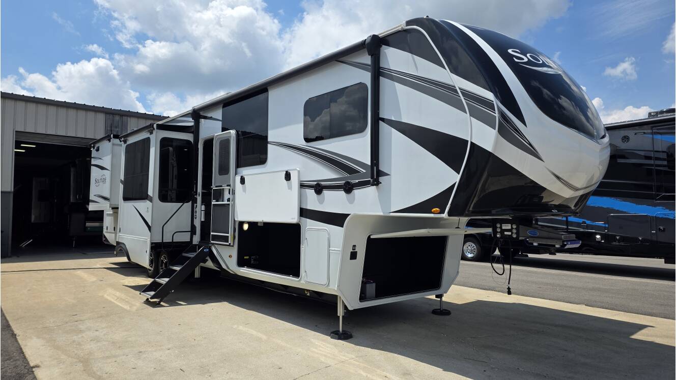A photo of this 2024 Grand Design SOLITUDE 390RK