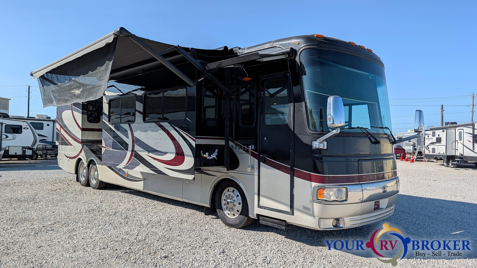 2011 Monaco DIPLOMAT 43DFT Class A Diesel Motorhome - Diesel Pusher RV