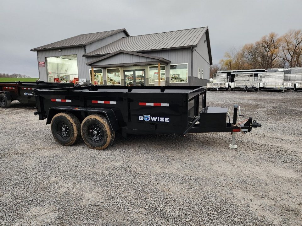 2027 BWISE DT12 81.5x12 12K Tandem Axle in Penn Yan, NY