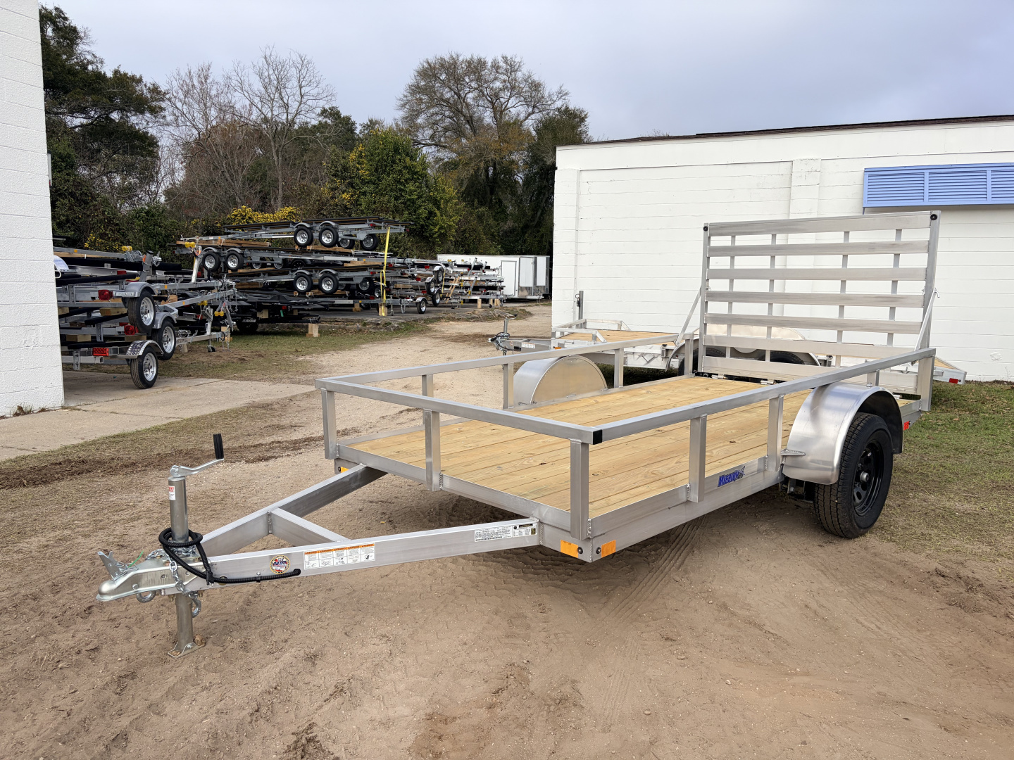 2026 ALCOM MISSION 6X12SA WOOD DECK UTILITY in Pensacola, FL