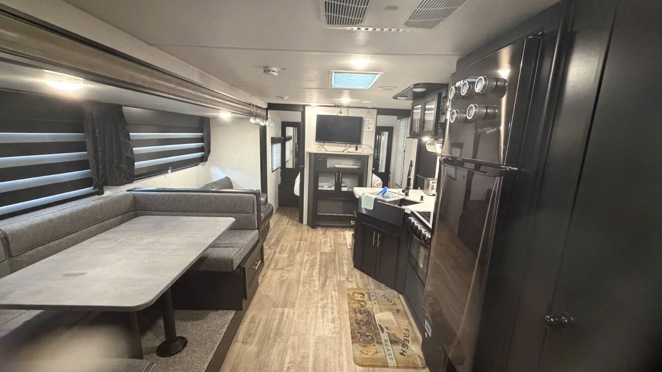 A photo of this 2021 Forest River CHEROKEE GREY WOLF 26DBH