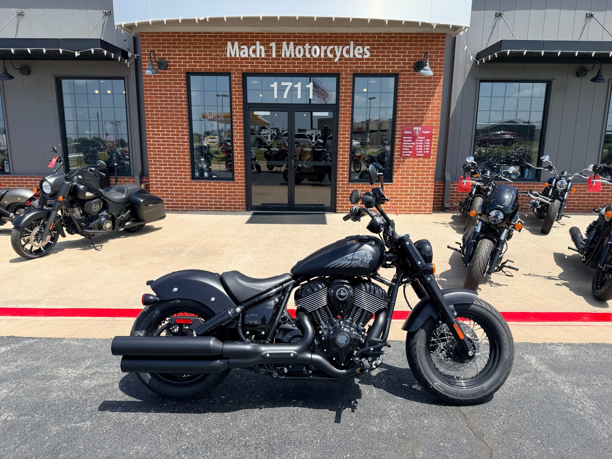 2026 Indian Motorcycle Chief Bobber Dark Horse® BOBBER DARK HORSE in Rogers, AR