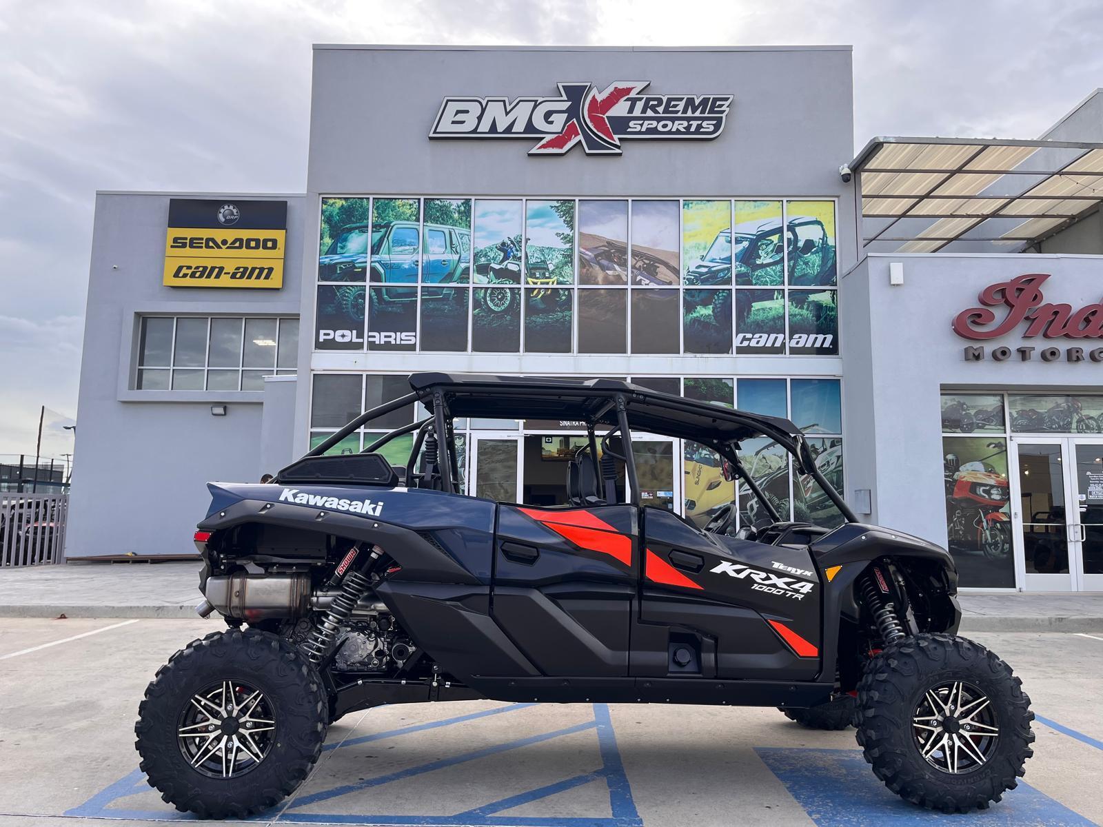 2027 Kawasaki TERYX KRX4 1000 TR Grayish BlueSuper Black in laredo TX