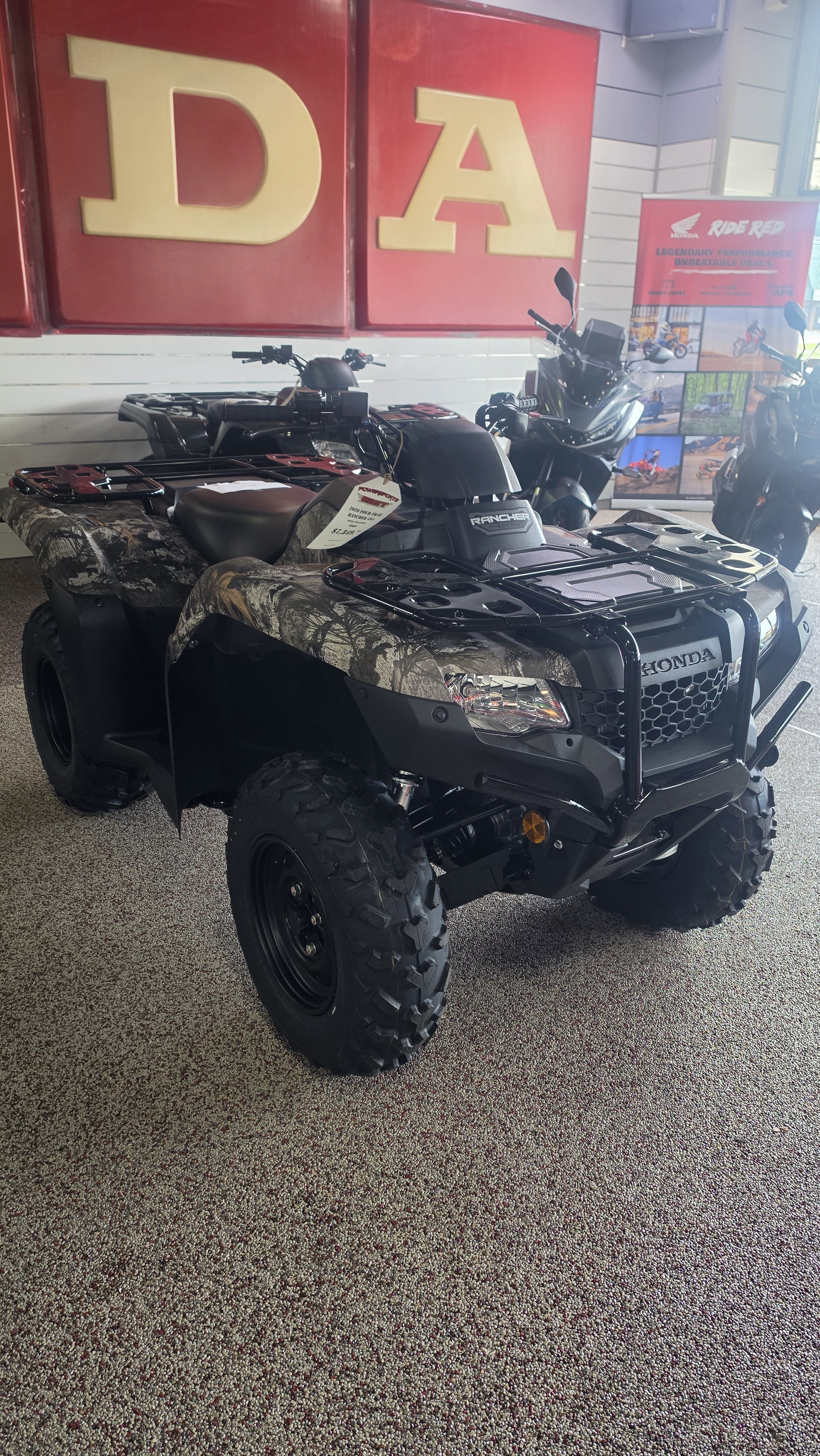 2026 Honda FourTrax Rancher 4x4 in bear DE