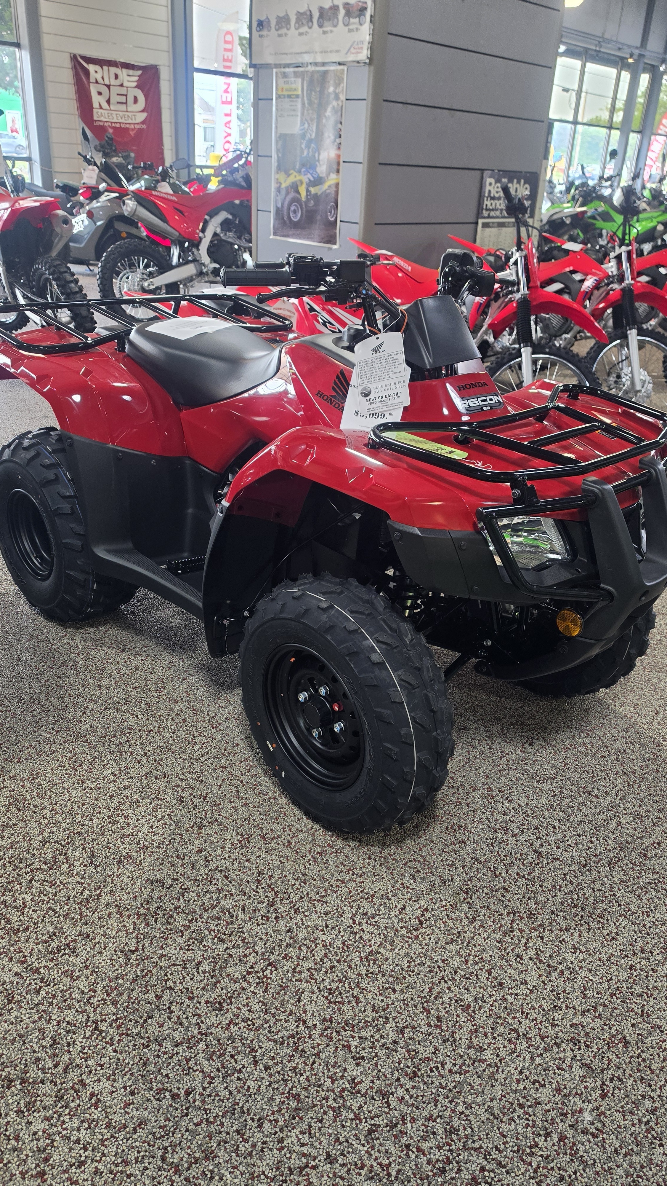 2026 Honda FourTrax Recon ES 2X4 ES in bear DE