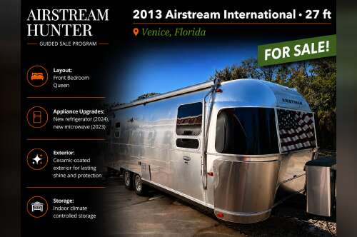 2013 Airstream INTERNATIONAL SIGNATURE 27FBQ in venice FL