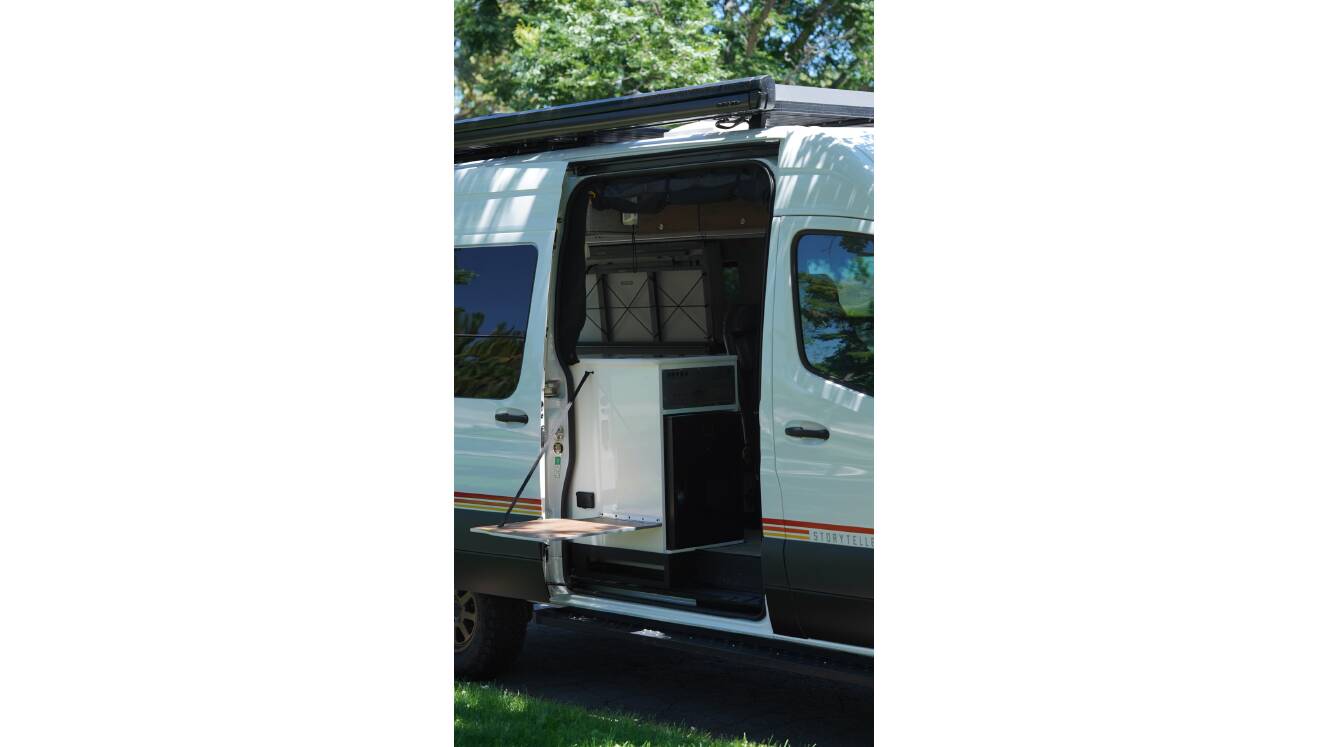 A photo of this 2023 Storyteller Overland CLASSIC MODE