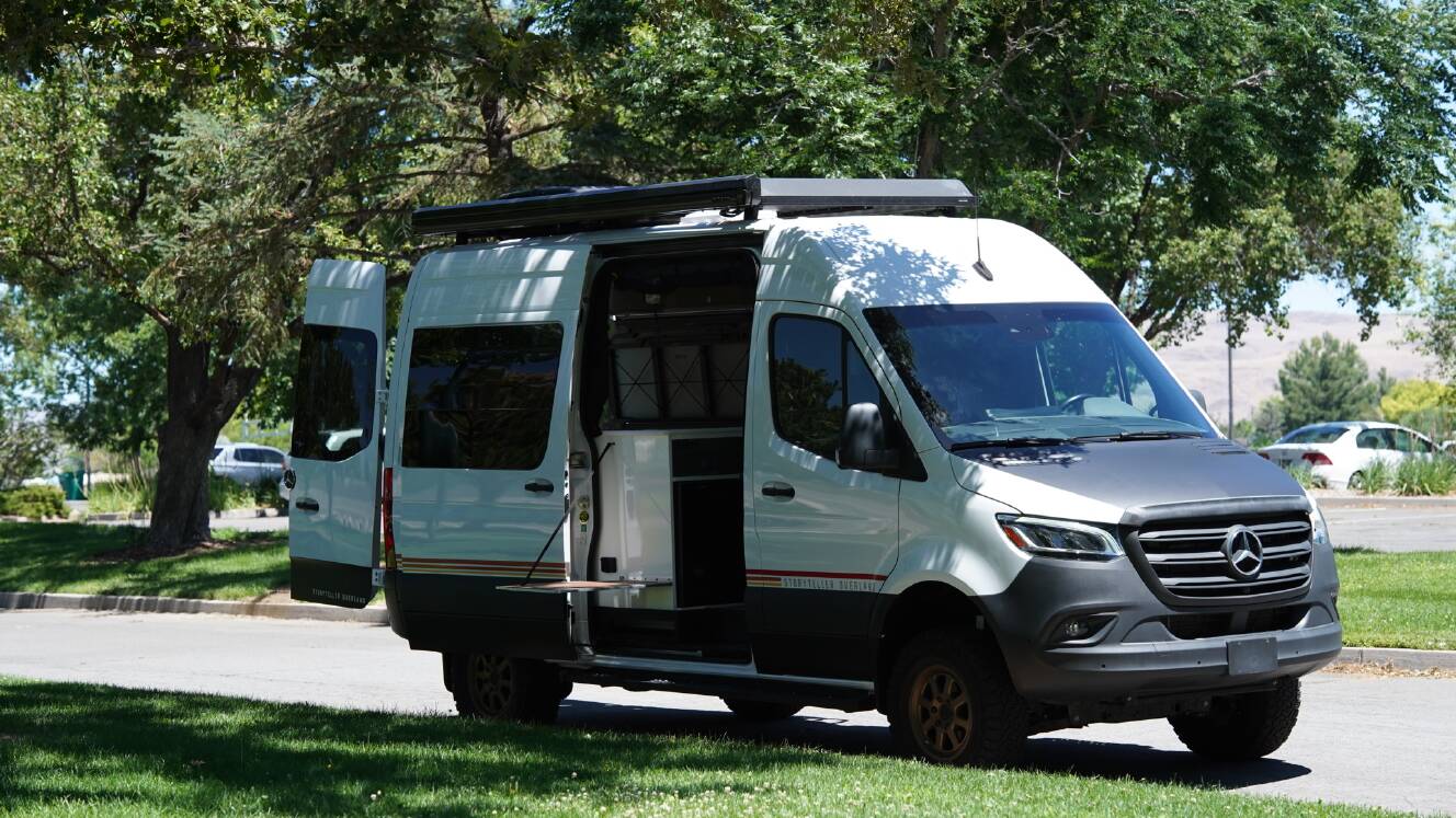 A photo of this 2023 Storyteller Overland CLASSIC MODE
