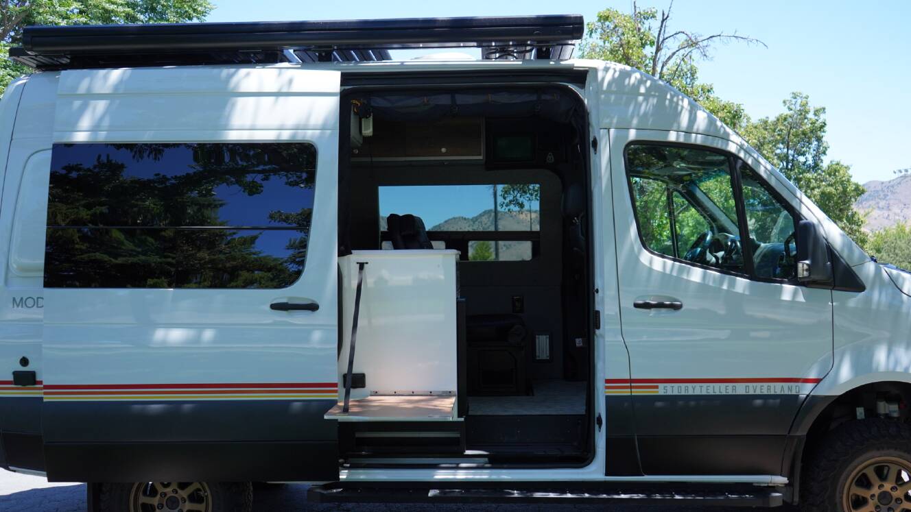 A photo of this 2023 Storyteller Overland CLASSIC MODE