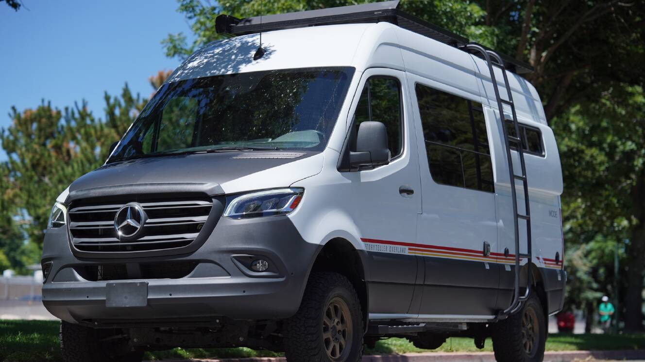 A photo of this 2023 Storyteller Overland CLASSIC MODE