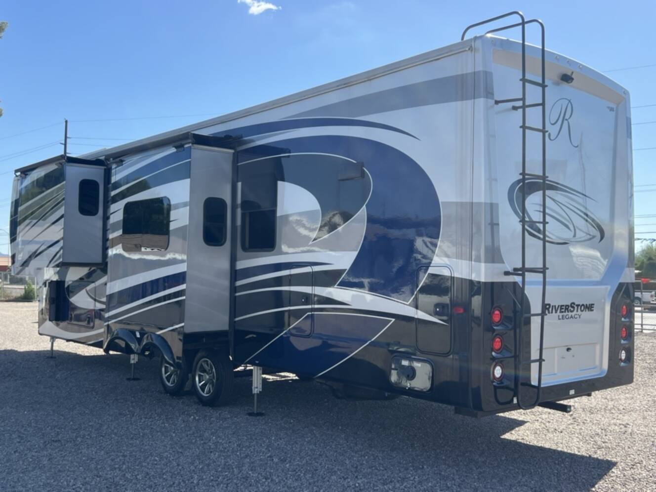 A photo of this 2021 Forest River RIVERSTONE 39RKFB