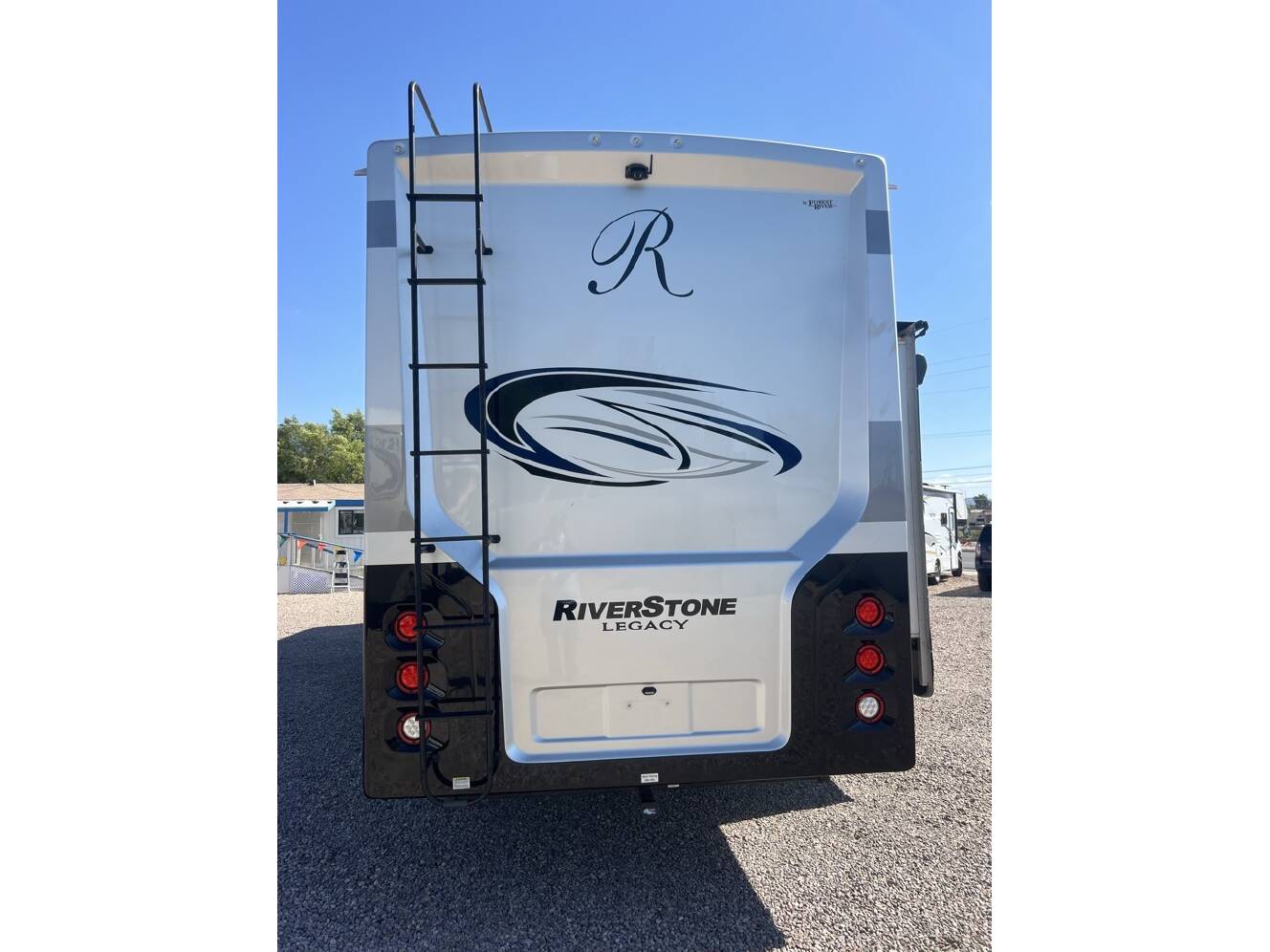 A photo of this 2021 Forest River RIVERSTONE 39RKFB