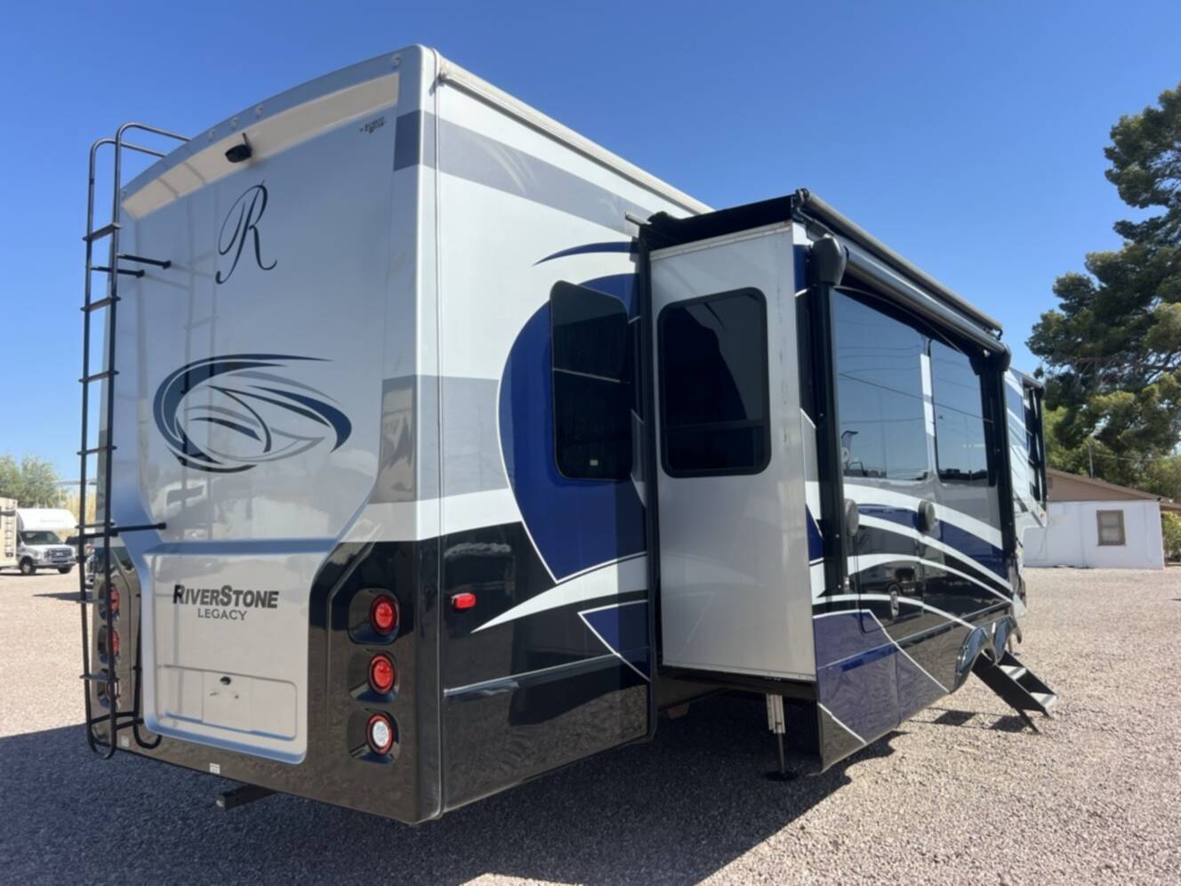 A photo of this 2021 Forest River RIVERSTONE 39RKFB