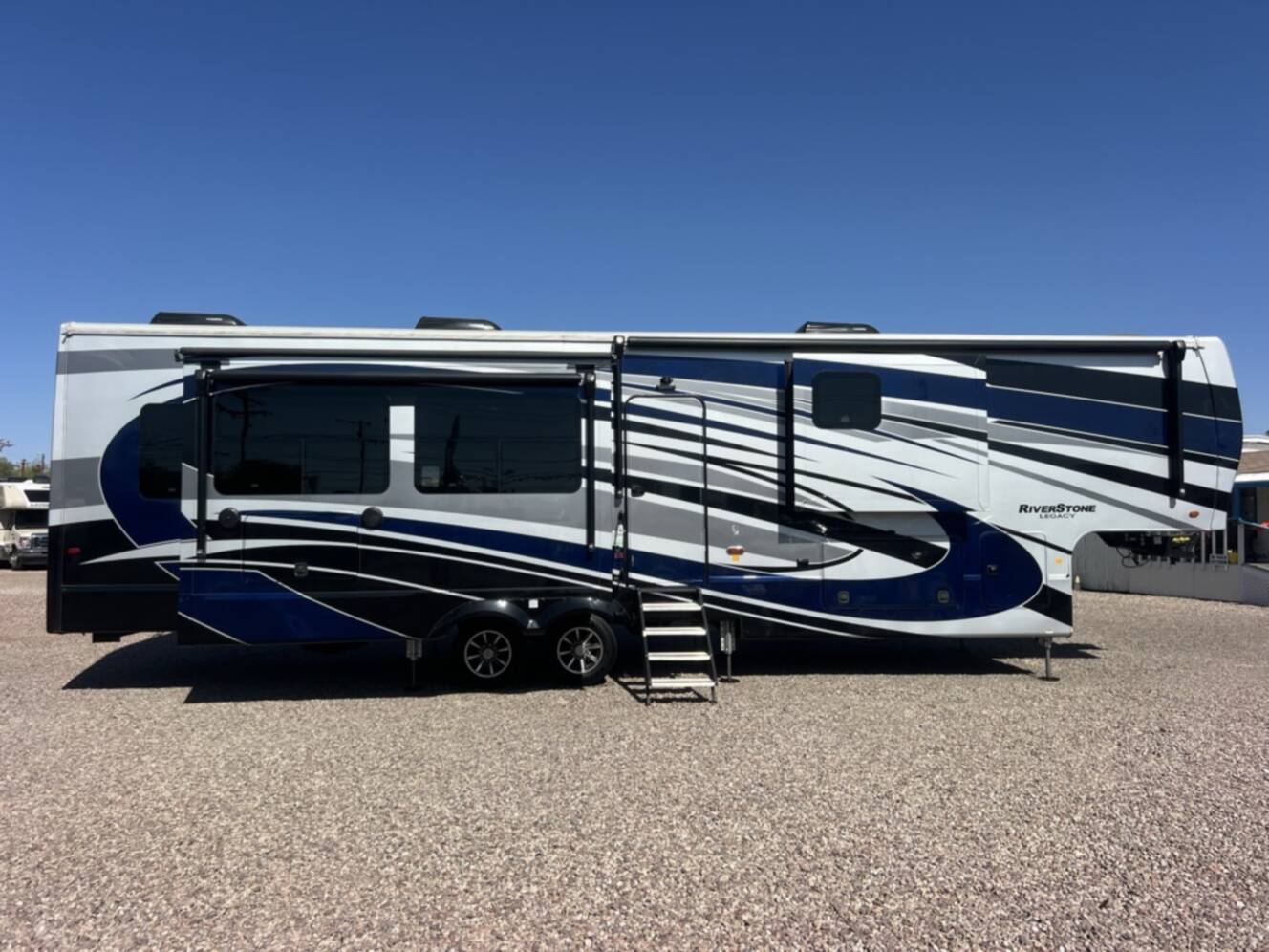 A photo of this 2021 Forest River RIVERSTONE 39RKFB