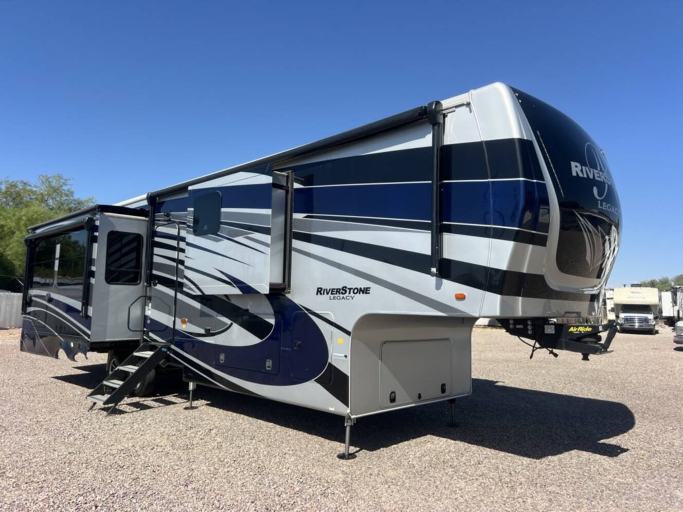 A photo of this 2021 Forest River RIVERSTONE 39RKFB