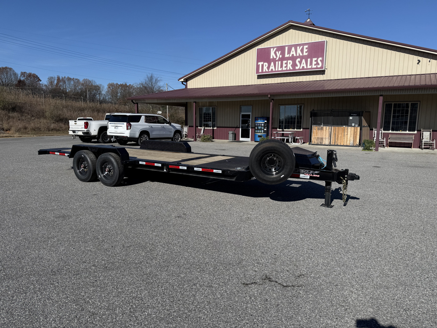 2026 Horizon Trailers ETZ 22'X83" TILT-8K AXLES in Calvert City, KY