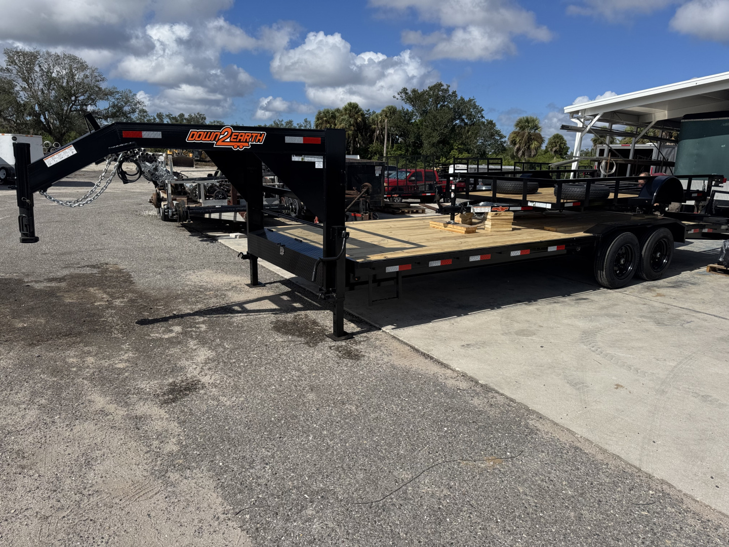 2026 Down 2 Earth Trailers 8.5X24 TANDEM AXLE GN in Punta Gorda, FL