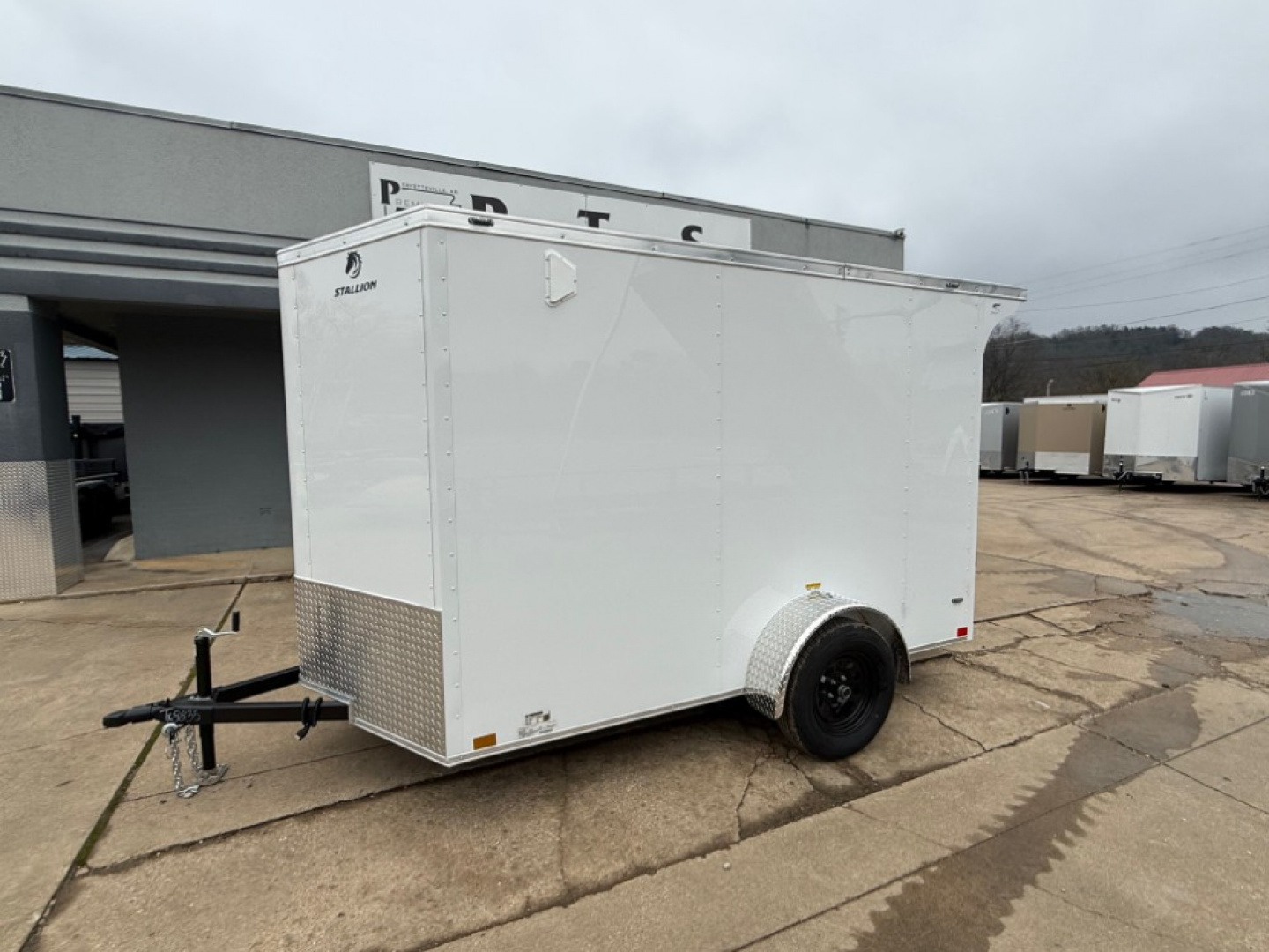 2026 Stallion Manufacturing LLC 6' X 10' Single Axle Ramp Door in Fayetteville, AR