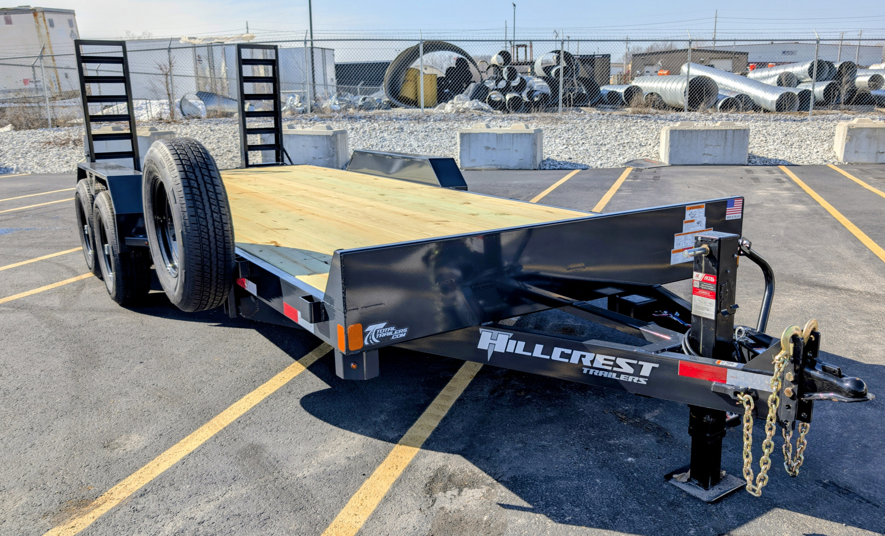 2026 Hillcrest Trailers 14182SE 20' Channel Frame 82" Wide 14K (GVWR) in O Fallon, MO