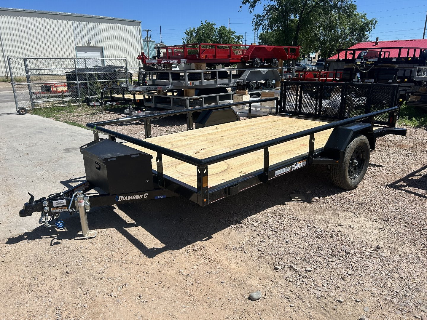 2025 Diamond C Trailers PSA135 10X77 in Rapid City, SD