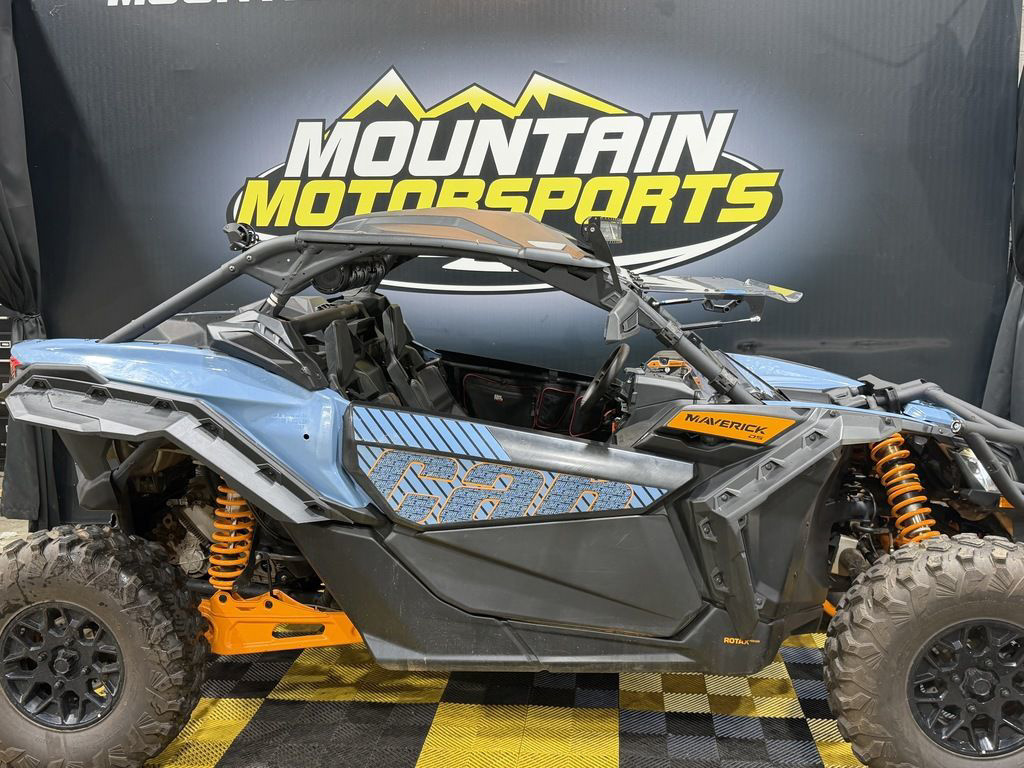 2025 Can-Am Maverick X3 DS Turbo Scandi Blue & Orange Crush Recreation / Sport ATV
