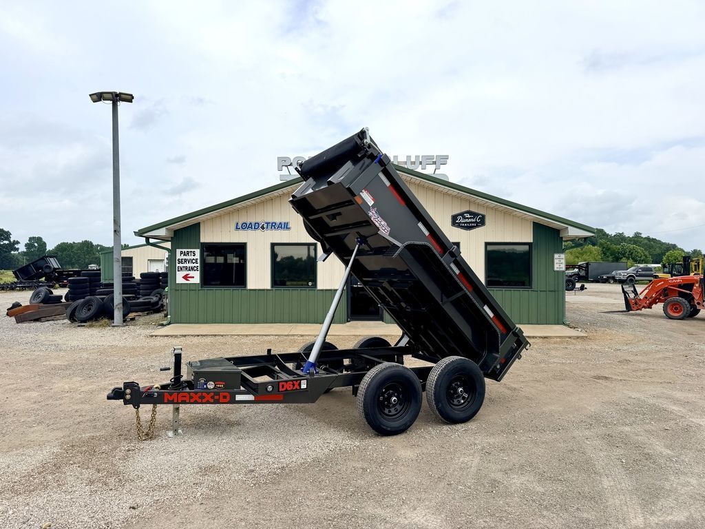 2027 Maxx-D Trailers D6B6010 5' x 10' 9.9k Telescopic Dump W/ Tarp and Ramps in Poplar Bluff, MO
