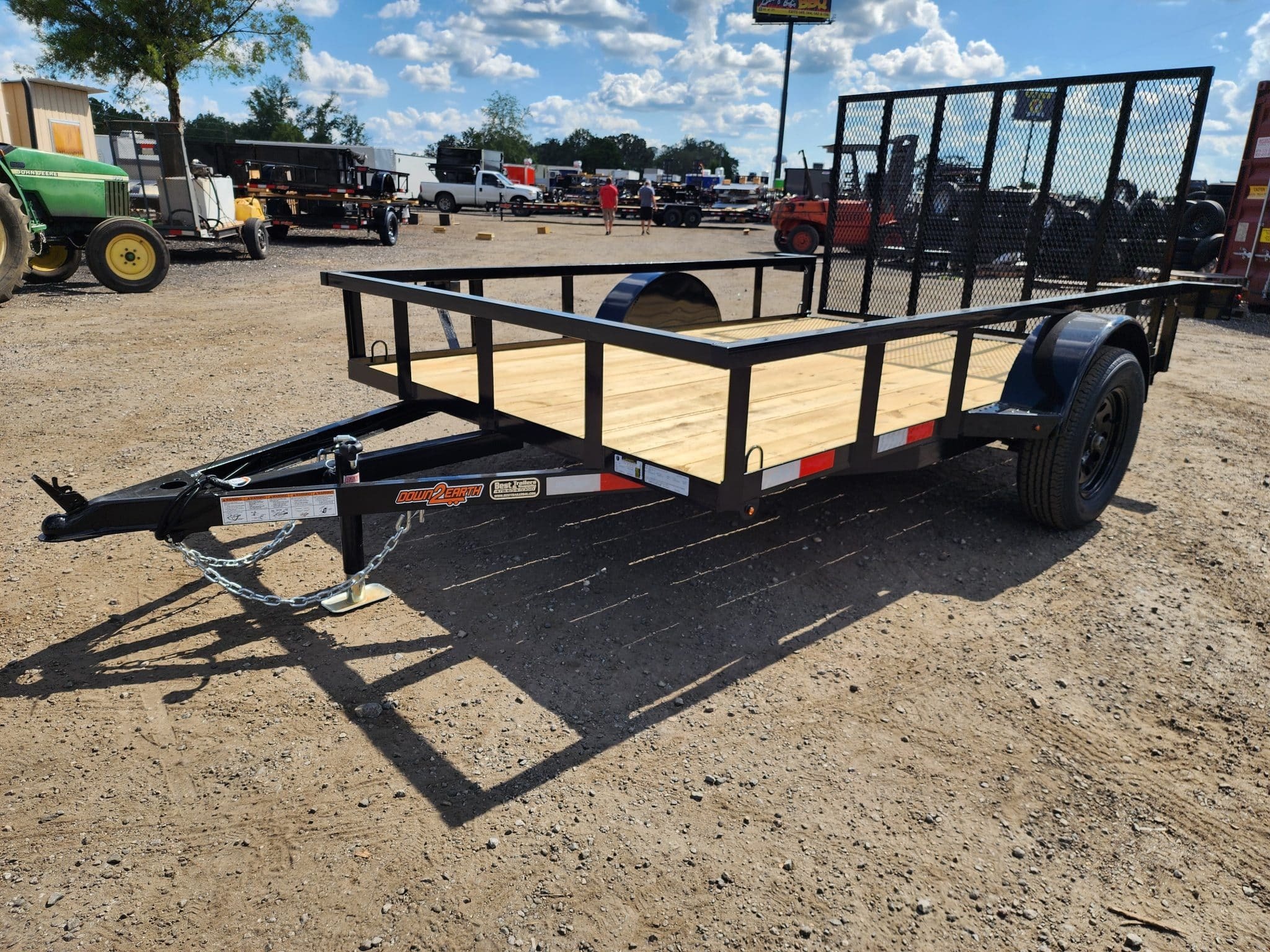 2026 down2earthtrailers 76x10 Utility Trailer in Byron, GA