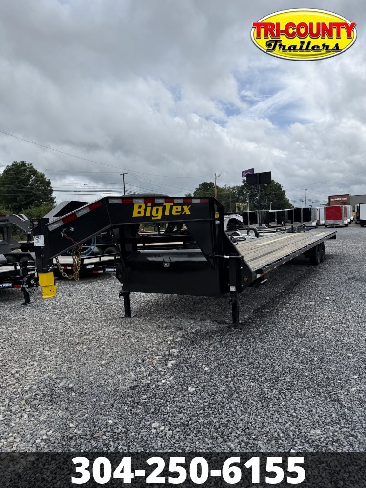 2027 Big Tex 14GN 102X35 15.9K GOOSENECK DECKOVER W/8' SLIDE IN RAMP in Beaver, WV