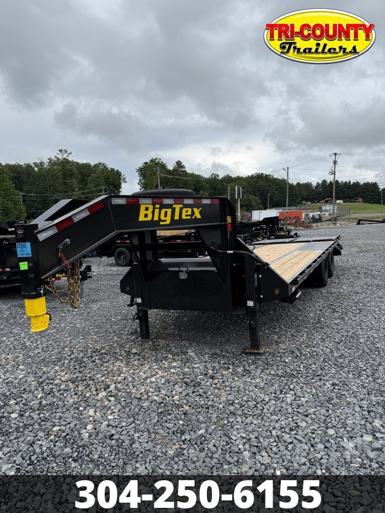 2027 Big Tex 22GN 102X20+5 23.9 GOOSENECK DECKOVER W/MEGA RAMPS in Beaver, WV