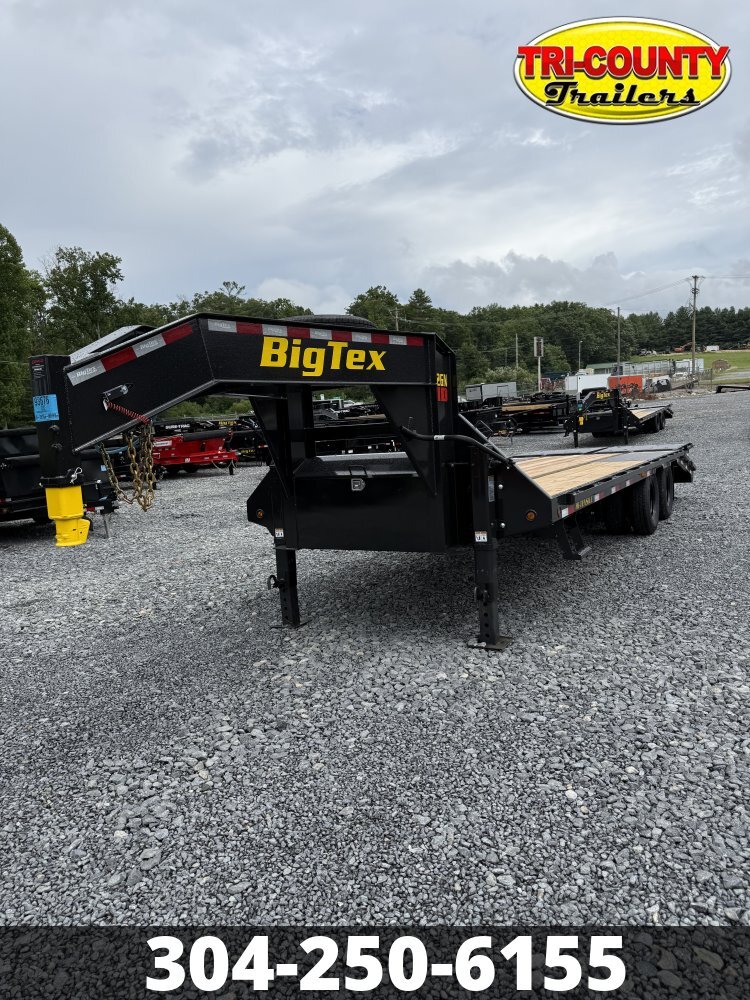 2027 Big Tex 22GN 102X20+5 23.9 GOOSENECK DECKOVER W/MEGA RAMPS in Beaver, WV