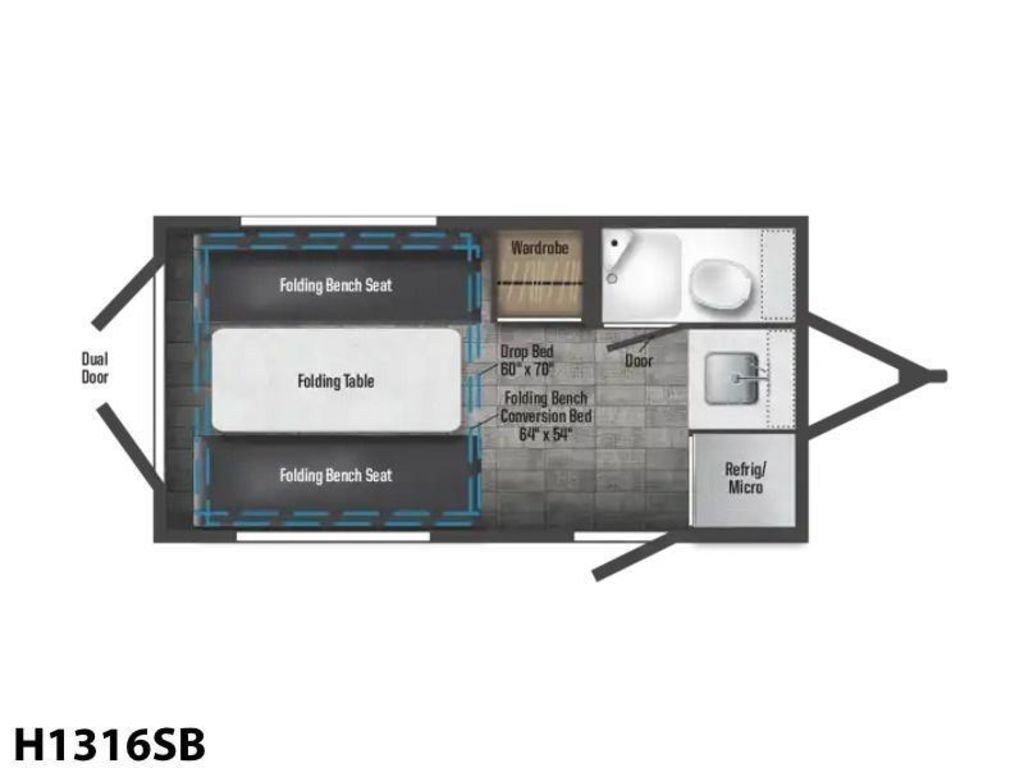 2023 Winnebago HIKE 100 1316SB H1316SB in moses lake WA