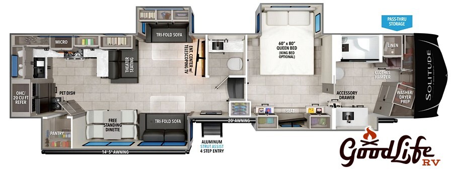 2025 Grand Design Solitude 417KB in webster city IA