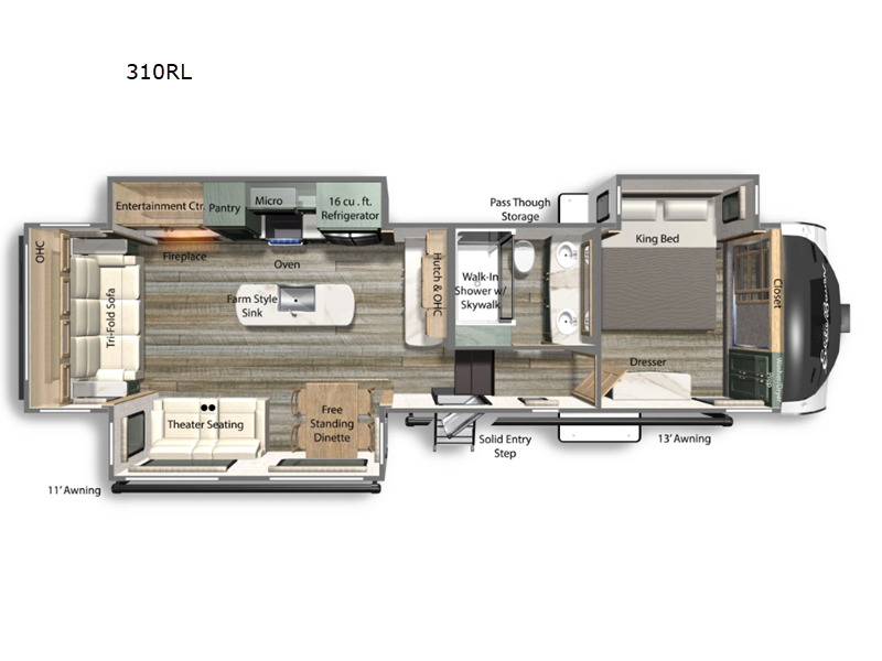 2024 Dutchmen Rv Eddie Bauer 310RL in oak grove KY