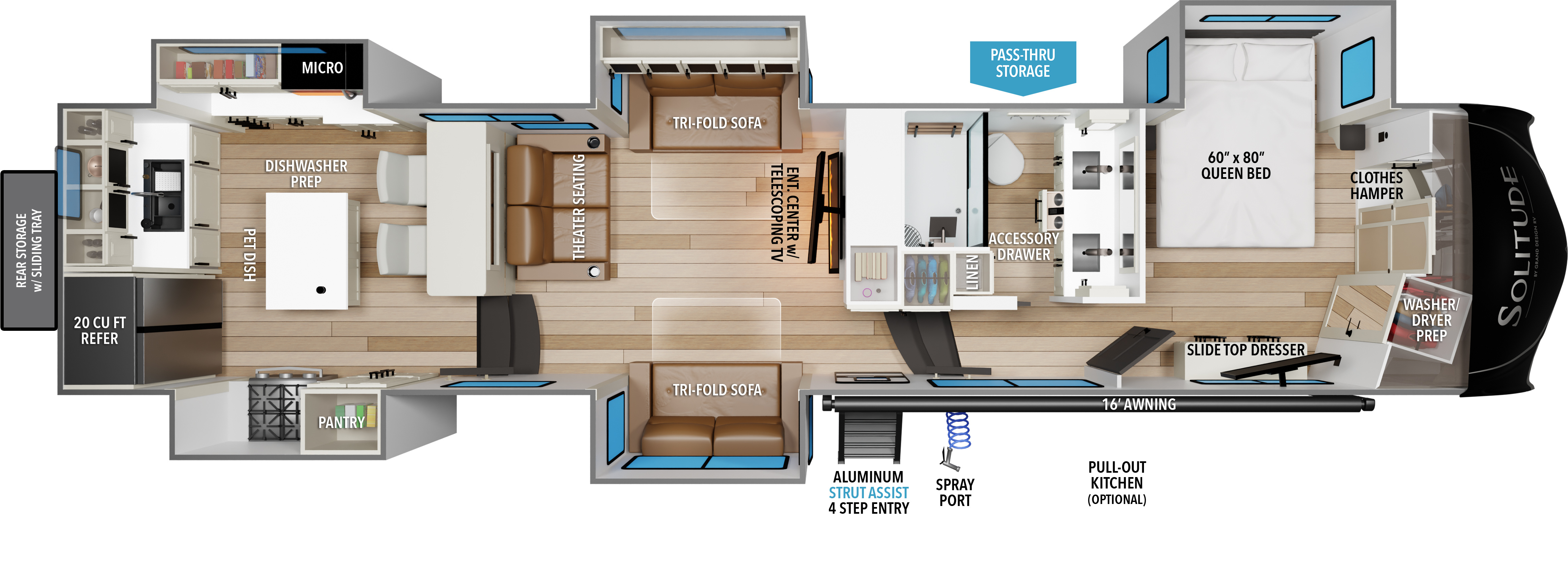 A photo of this 2027 Grand Design SOLITUDE 390RK