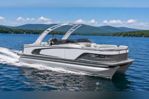 2026 Avalon Excalibur LTD Quad Lounger Shift Windshield - 25 FT in meredith NH