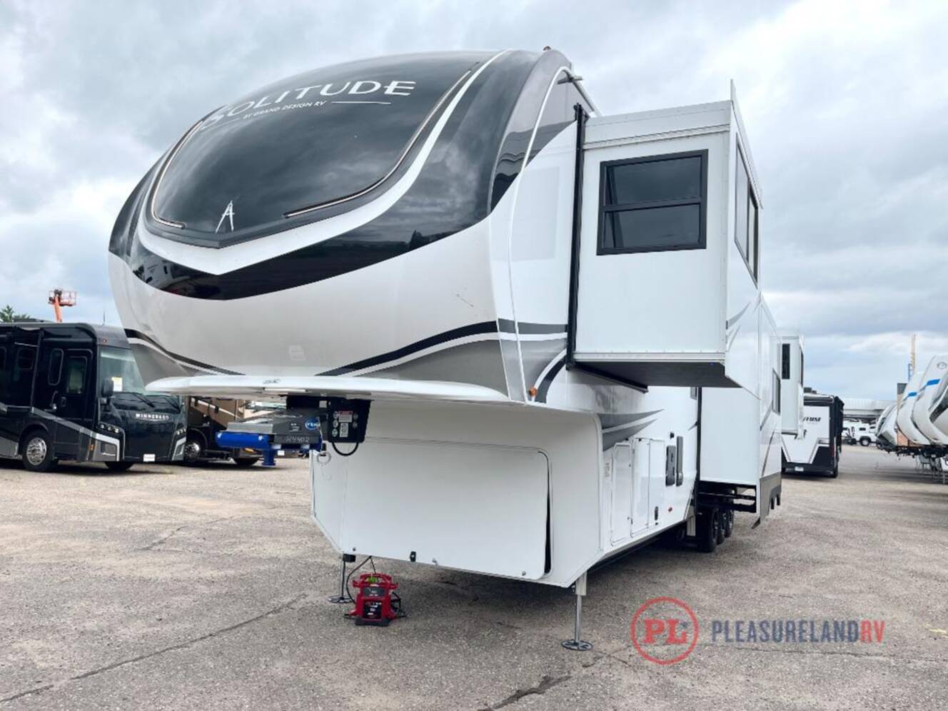A photo of this 2027 Grand Design Solitude 414LJMJ