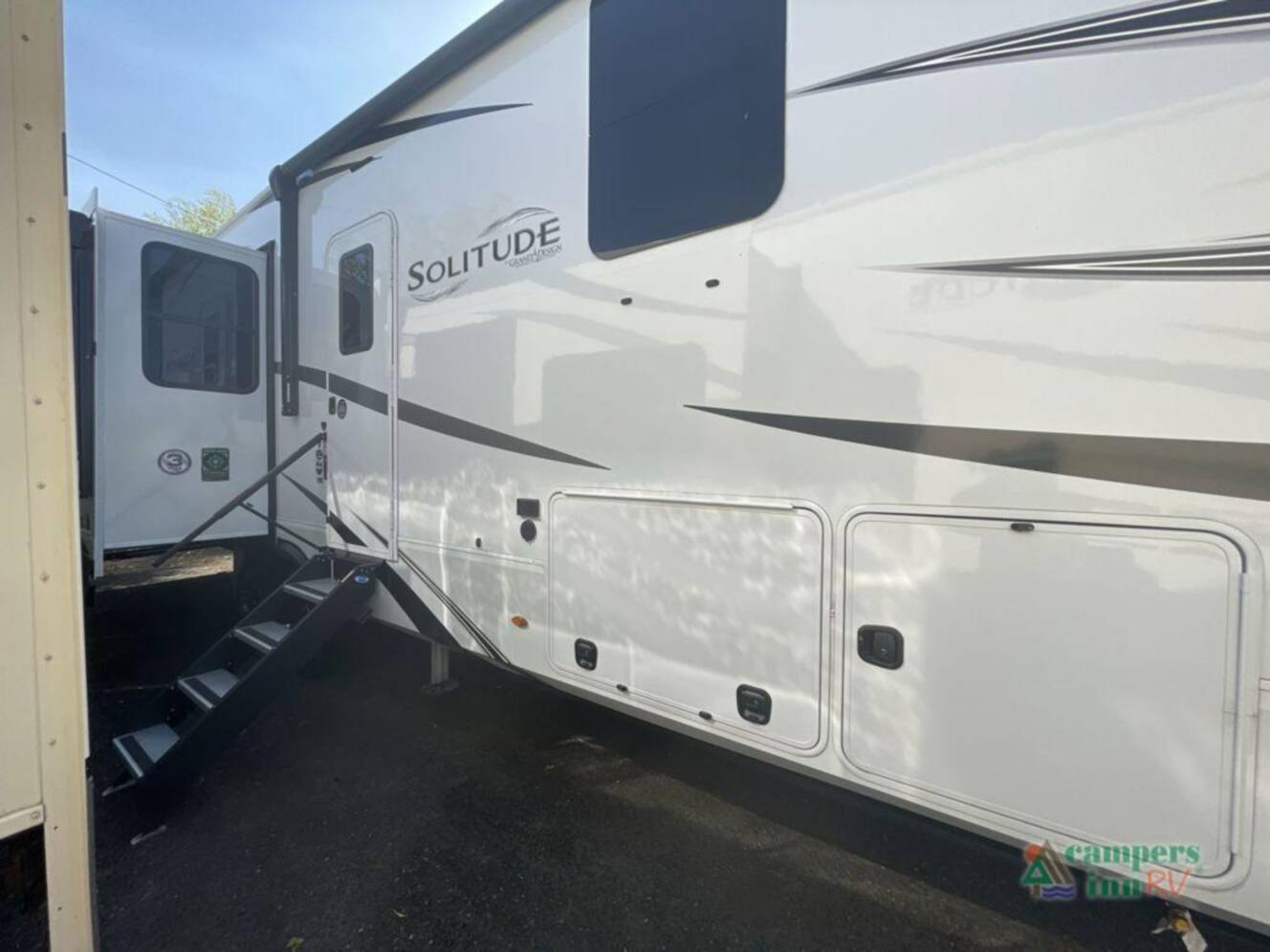 A photo of this 2025 Grand Design Solitude 378MBS