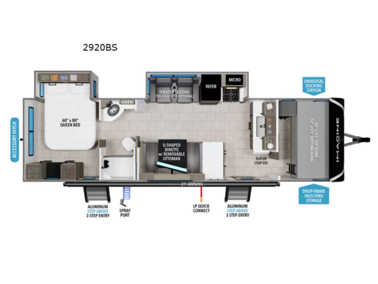 A photo of this 2026 Grand Design Imagine 2920BS