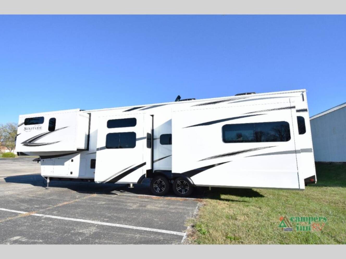 A photo of this 2025 Grand Design Solitude 388MBS