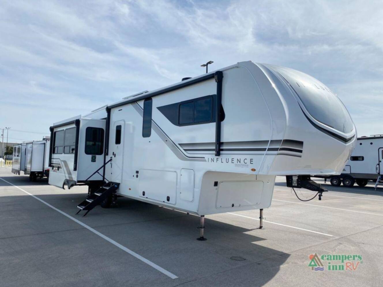 A photo of this 2026 Grand Design Influence 3503GK
