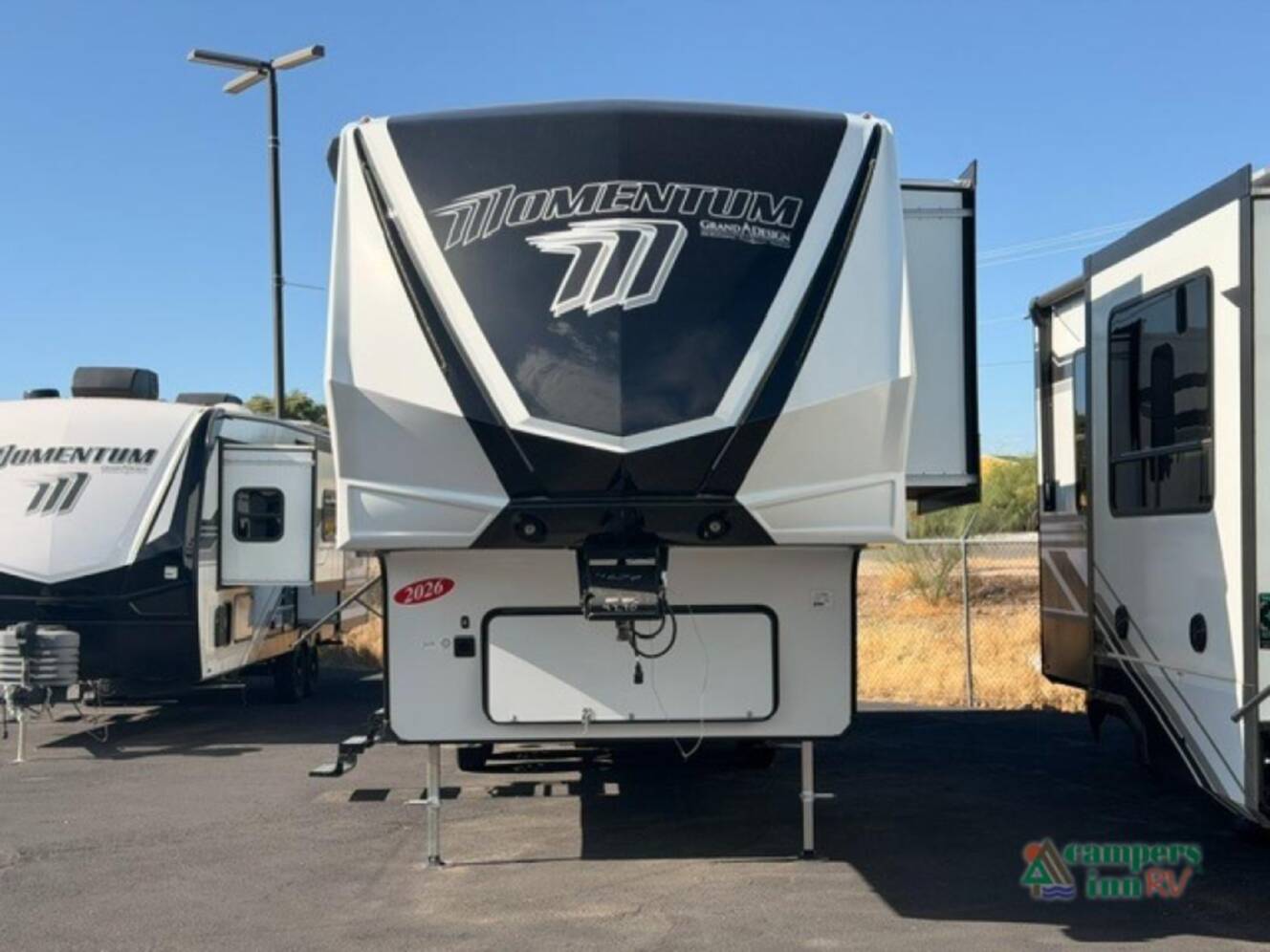 A photo of this 2026 Grand Design Momentum G-Class 325G